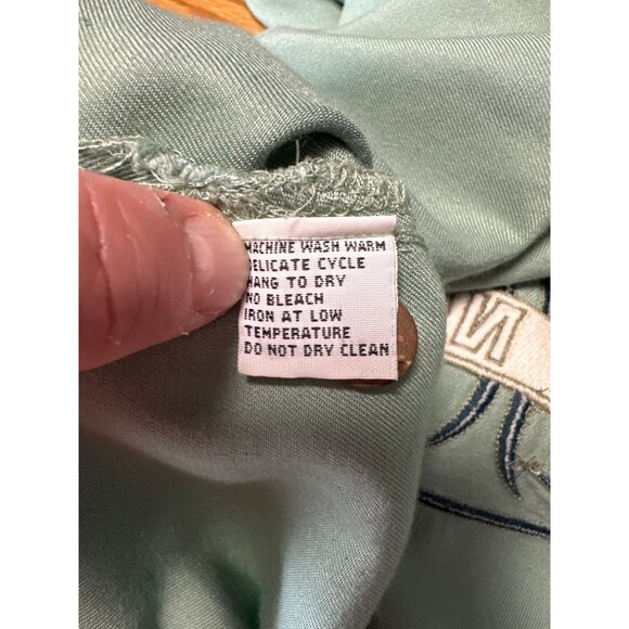 Tommy Bahama Bar None Cocktail Embroidered Button Front Shirt Size M - Picture 7 of 9